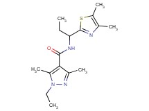 N-[1-(4,5-dimethyl-1,3-thiazol-2-yl)propyl]-1-ethyl-3,5-dimethyl-1H-pyrazole-4-carboxamide