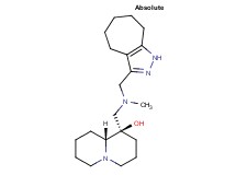 (1R,9aR)-1-{[(1,4,5,6,7,8-hexahydrocyclohepta[c]pyrazol-3-ylmethyl)(methyl)amino]methyl}octahydro-2H-quinolizin-1-ol