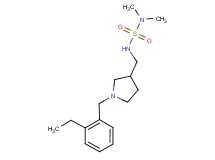 N'-{[1-(2-ethylbenzyl)pyrrolidin-3-yl]methyl}-N,N-dimethylsulfamide
