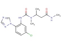 3-[({[5-chloro-2-(1H-1,2,4-triazol-1-yl)phenyl]amino}carbonyl)(methyl)amino]-N-methylbutanamide