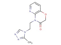 4-[2-(3-methyl-4H-1,2,4-triazol-4-yl)ethyl]-2H-pyrido[3,2-b][1,4]oxazin-3(4H)-one