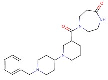 1-[(1'-benzyl-1,4'-bipiperidin-3-yl)carbonyl]-1,4-diazepan-5-one