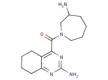 4-[(3-aminoazepan-1-yl)carbonyl]-5,6,7,8-tetrahydroquinazolin-2-amine