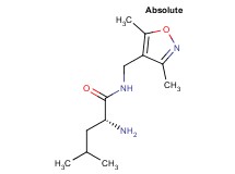 N~1~-[(3,5-dimethylisoxazol-4-yl)methyl]-D-leucinamide