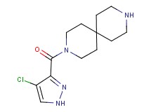 3-[(4-chloro-1H-pyrazol-3-yl)carbonyl]-3,9-diazaspiro[5.5]undecane hydrochloride