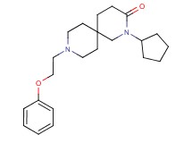 2-cyclopentyl-9-(2-phenoxyethyl)-2,9-diazaspiro[5.5]undecan-3-one
