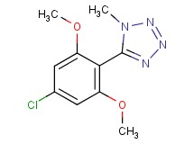 5-(4-chloro-2,6-dimethoxyphenyl)-1-methyl-1H-tetrazole