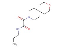 2-(3-oxa-9-azaspiro[5.5]undec-9-yl)-2-oxo-N-propylacetamide