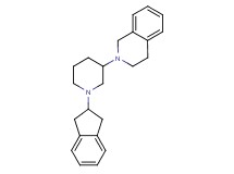 2-[1-(2,3-dihydro-1H-inden-2-yl)-3-piperidinyl]-1,2,3,4-tetrahydroisoquinoline