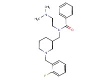 N-[2-(dimethylamino)ethyl]-N-{[1-(2-fluorobenzyl)piperidin-3-yl]methyl}benzamide