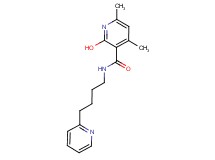 2-hydroxy-4,6-dimethyl-N-[4-(2-pyridinyl)butyl]nicotinamide