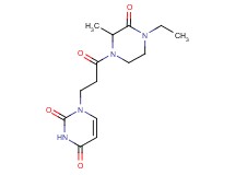 1-[3-(4-ethyl-2-methyl-3-oxopiperazin-1-yl)-3-oxopropyl]pyrimidine-2,4(1H,3H)-dione