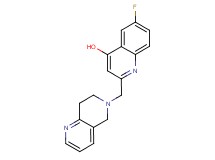 2-(7,8-dihydro-1,6-naphthyridin-6(5H)-ylmethyl)-6-fluoroquinolin-4-ol