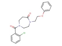 1-(2-chlorobenzoyl)-4-(2-phenoxyethyl)-1,4-diazepan-5-one