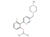 1-{[6-(2-fluoro-6-isopropoxyphenyl)pyridin-3-yl]methyl}-4-methylpiperazine