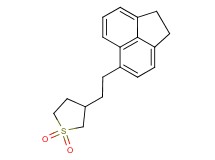 3-[2-(1,2-dihydroacenaphthylen-5-yl)ethyl]tetrahydrothiophene 1,1-dioxide