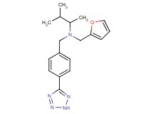 (1,2-dimethylpropyl)(2-furylmethyl)[4-(2H-tetrazol-5-yl)benzyl]amine