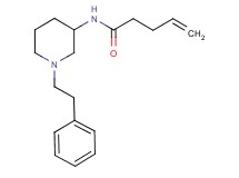 N-[1-(2-phenylethyl)-3-piperidinyl]-4-pentenamide
