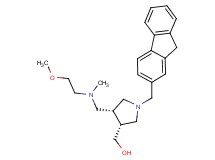 ((3R*,4R*)-1-(9H-fluoren-2-ylmethyl)-4-{[(2-methoxyethyl)(methyl)amino]methyl}pyrrolidin-3-yl)methanol