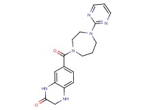 7-[(4-pyrimidin-2-yl-1,4-diazepan-1-yl)carbonyl]-3,4-dihydroquinoxalin-2(1H)-one