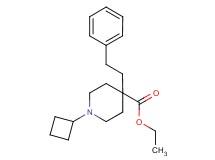 ethyl 1-cyclobutyl-4-(2-phenylethyl)-4-piperidinecarboxylate
