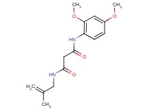 N-(2,4-dimethoxyphenyl)-N'-(2-methylprop-2-en-1-yl)malonamide