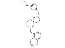 (5-{[7-(2,3-dimethoxybenzyl)-2,7-diazaspiro[4.5]dec-2-yl]methyl}-2-furyl)methanol