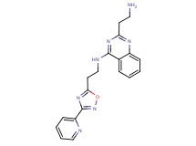 2-(2-aminoethyl)-N-{2-[3-(2-pyridinyl)-1,2,4-oxadiazol-5-yl]ethyl}-4-quinazolinamine dihydrochloride