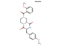 (3S,9aR)-8-(2-methoxybenzoyl)-3-(4-methoxybenzyl)tetrahydro-2H-pyrazino[1,2-a]pyrazine-1,4(3H,6H)-dione