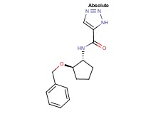 N-[(1R,2R)-2-(benzyloxy)cyclopentyl]-1H-1,2,3-triazole-5-carboxamide