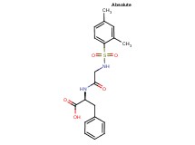 (2S)-2-[({[(2,4-dimethylphenyl)sulfonyl]amino}acetyl)amino]-3-phenylpropanoic acid