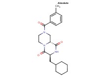 (3S,9aR)-3-(cyclohexylmethyl)-8-(3-methylbenzoyl)tetrahydro-2H-pyrazino[1,2-a]pyrazine-1,4(3H,6H)-dione
