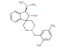 rel-(2R,3R)-3-(dimethylamino)-1'-(2,5-dimethylbenzyl)-2,3-dihydrospiro[indene-1,4'-piperidin]-2-ol bis(trifluoroacetate) (salt)