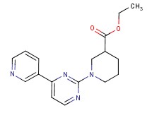 ethyl 1-[4-(3-pyridinyl)-2-pyrimidinyl]-3-piperidinecarboxylate