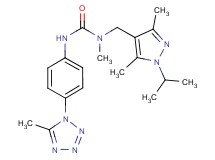 N-[(1-isopropyl-3,5-dimethyl-1H-pyrazol-4-yl)methyl]-N-methyl-N'-[4-(5-methyl-1H-tetrazol-1-yl)phenyl]urea