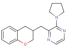 2-(3,4-dihydro-2H-chromen-3-ylmethyl)-3-pyrrolidin-1-ylpyrazine