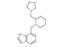 7-{[2-(pyrrolidin-1-ylmethyl)piperidin-1-yl]methyl}-1H-indole