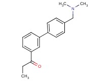 1-{4'-[(dimethylamino)methyl]biphenyl-3-yl}propan-1-one