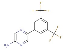 5-[3,5-bis(trifluoromethyl)phenyl]pyrazin-2-amine