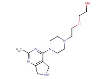 2-{2-[4-(2-methyl-6,7-dihydro-5H-pyrrolo[3,4-d]pyrimidin-4-yl)-1-piperazinyl]ethoxy}ethanol