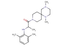 (2,6-dimethylphenyl)[2-(1,4-dimethyl-1,4,9-triazaspiro[5.5]undec-9-yl)-1-methyl-2-oxoethyl]amine