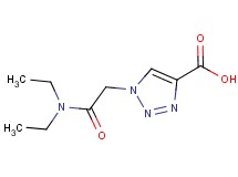 1-[2-(diethylamino)-2-oxoethyl]-1H-1,2,3-triazole-4-carboxylic acid