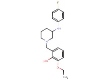 2-ethoxy-6-({3-[(4-fluorophenyl)amino]-1-piperidinyl}methyl)phenol
