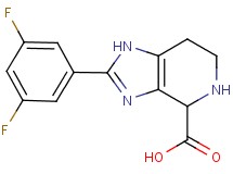 2-(3,5-difluorophenyl)-4,5,6,7-tetrahydro-1H-imidazo[4,5-c]pyridine-4-carboxylic acid dihydrochloride