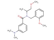 3-(dimethylamino)-N-(2-methoxybenzyl)-N-(2-methoxy-1-methylethyl)benzamide
