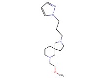 7-(2-methoxyethyl)-2-[3-(1H-pyrazol-1-yl)propyl]-2,7-diazaspiro[4.5]decane