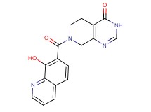 7-[(8-hydroxy-7-quinolinyl)carbonyl]-5,6,7,8-tetrahydropyrido[3,4-d]pyrimidin-4(3H)-one