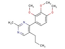2-methyl-5-propyl-4-(2,3,4-trimethoxyphenyl)pyrimidine