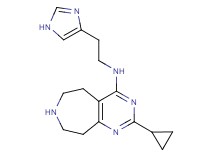 2-cyclopropyl-N-[2-(1H-imidazol-4-yl)ethyl]-6,7,8,9-tetrahydro-5H-pyrimido[4,5-d]azepin-4-amine