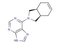 6-[(3aR*,7aS*)-1,3,3a,4,7,7a-hexahydro-2H-isoindol-2-yl]-9H-purine